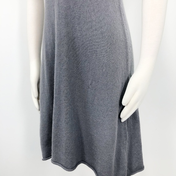 Alexander Wang Cashmere Grey Fit Flare Tank Dress - Picture 5 of 8